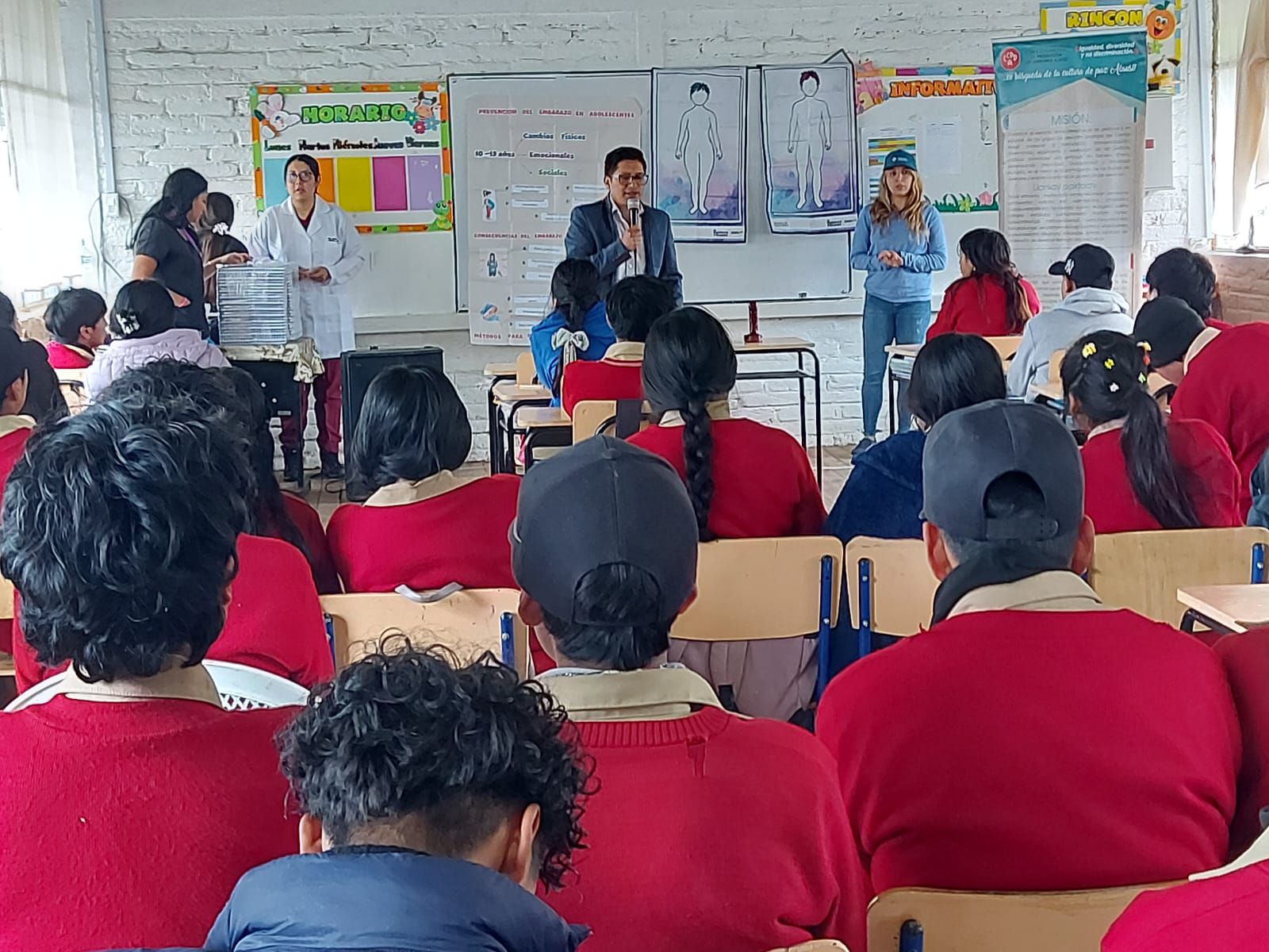 SENSIBILIZACIÓN SOBRE PREVENCIÓN DE EMBARAZOS EN ADOLESCENTES Y SERVICIOS DE SALUD AMIGABLES